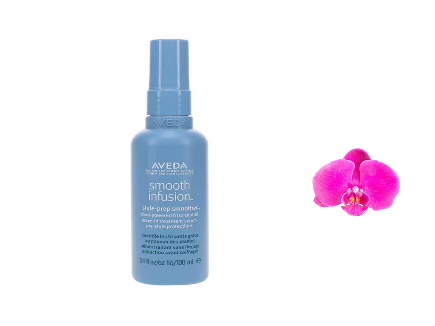 Aveda Smooth Infusion Style Prep Smoother 3.4oz / 100ml Brand New