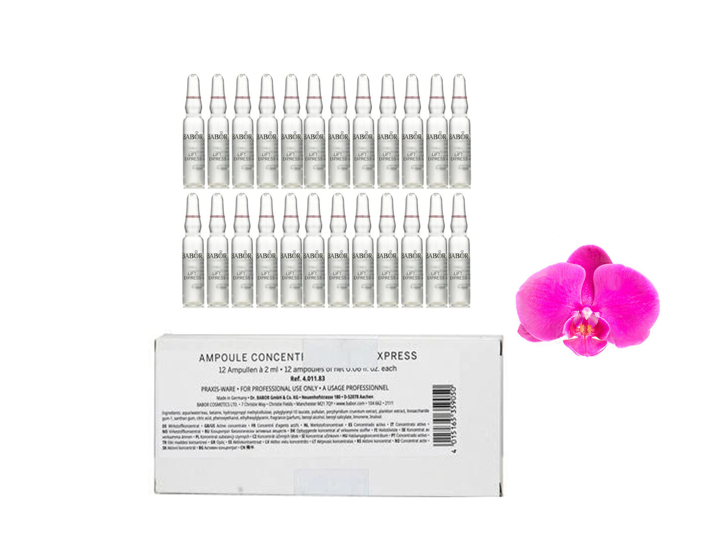 Babor PW FP Lift Express Fluid 24 Ampoules Brand New