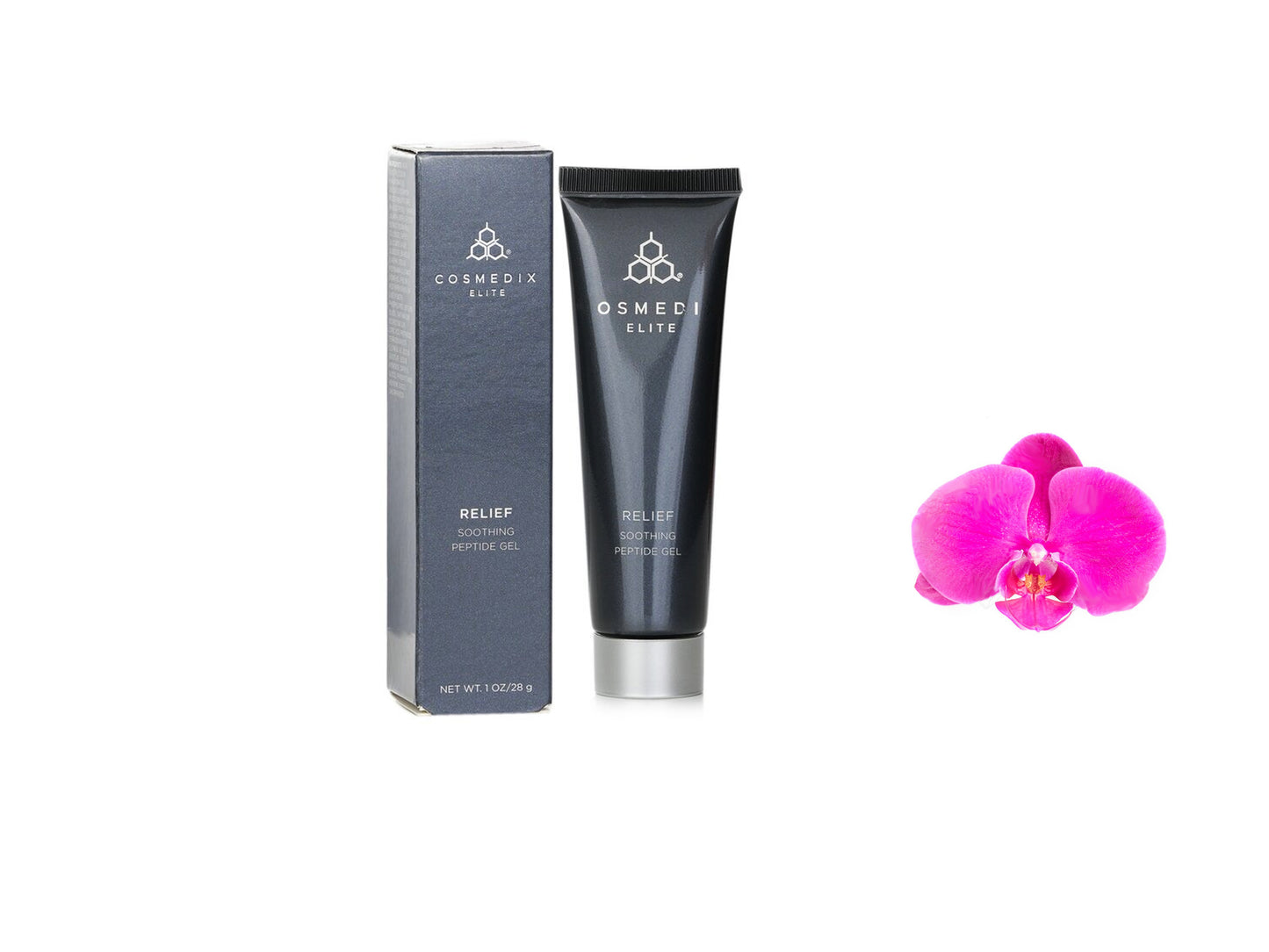 Cosmedix Elite Relief Soothing Peptide Gel 28g / 1oz Brand New