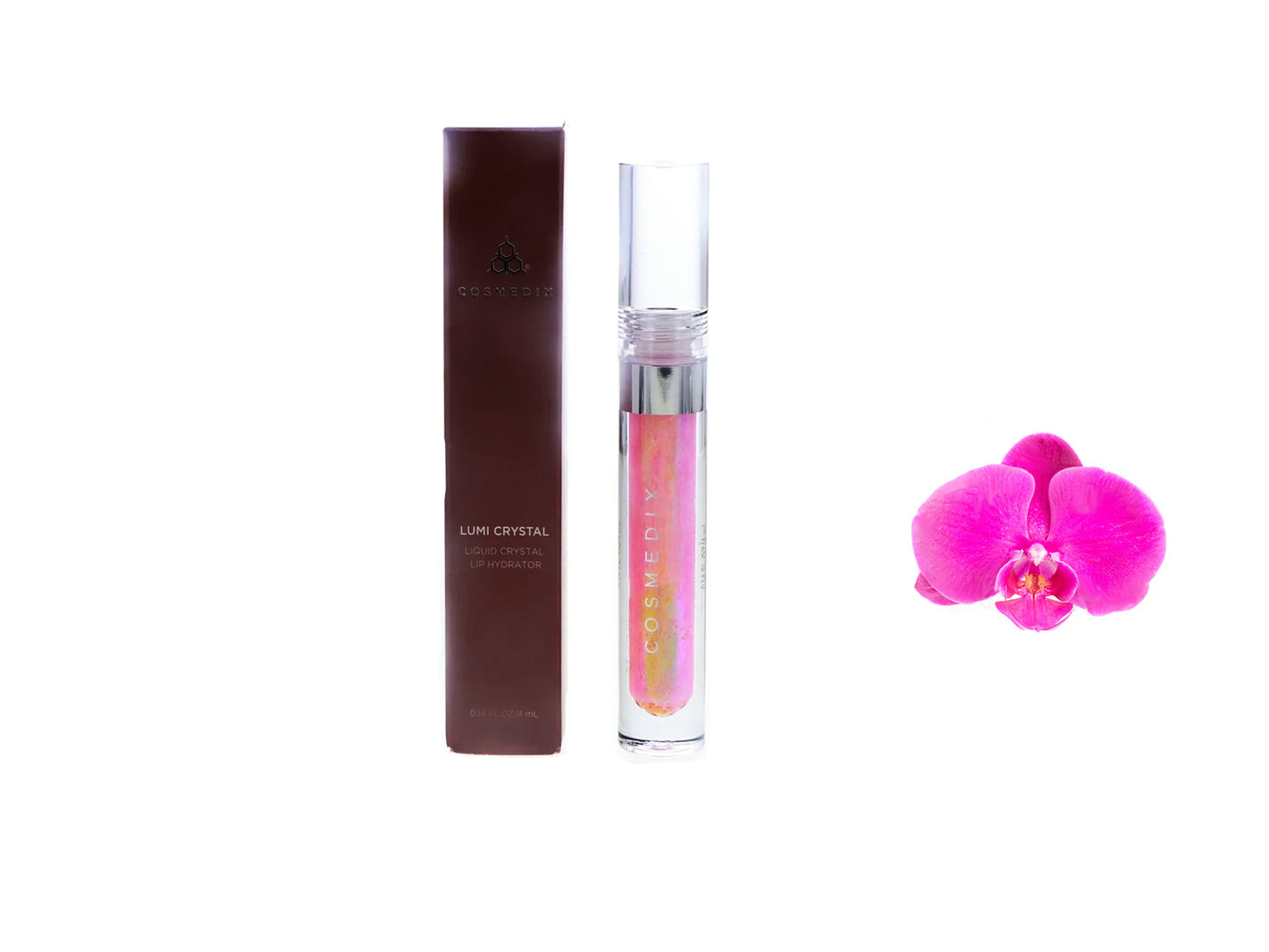 Cosmedix Lumi Crystal Lip Hydrator 4ml / 0.14oz Brand New