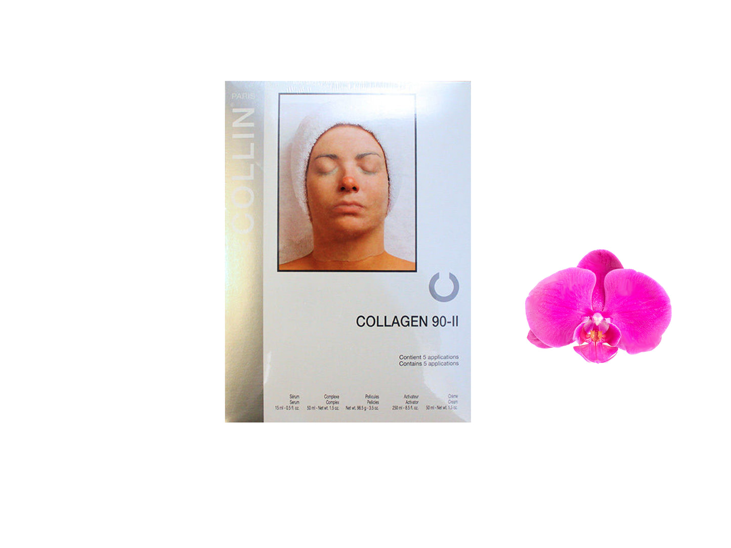 GM G.M. Collin Collagen 90-II Anti Aging Clinical 5 Applications Treatment