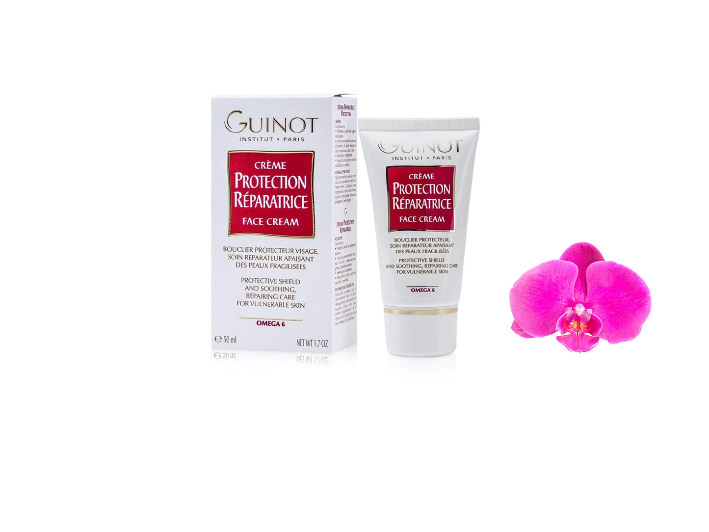 Guinot Protection Reparatrice Face Cream Creme 50ml Sensitive