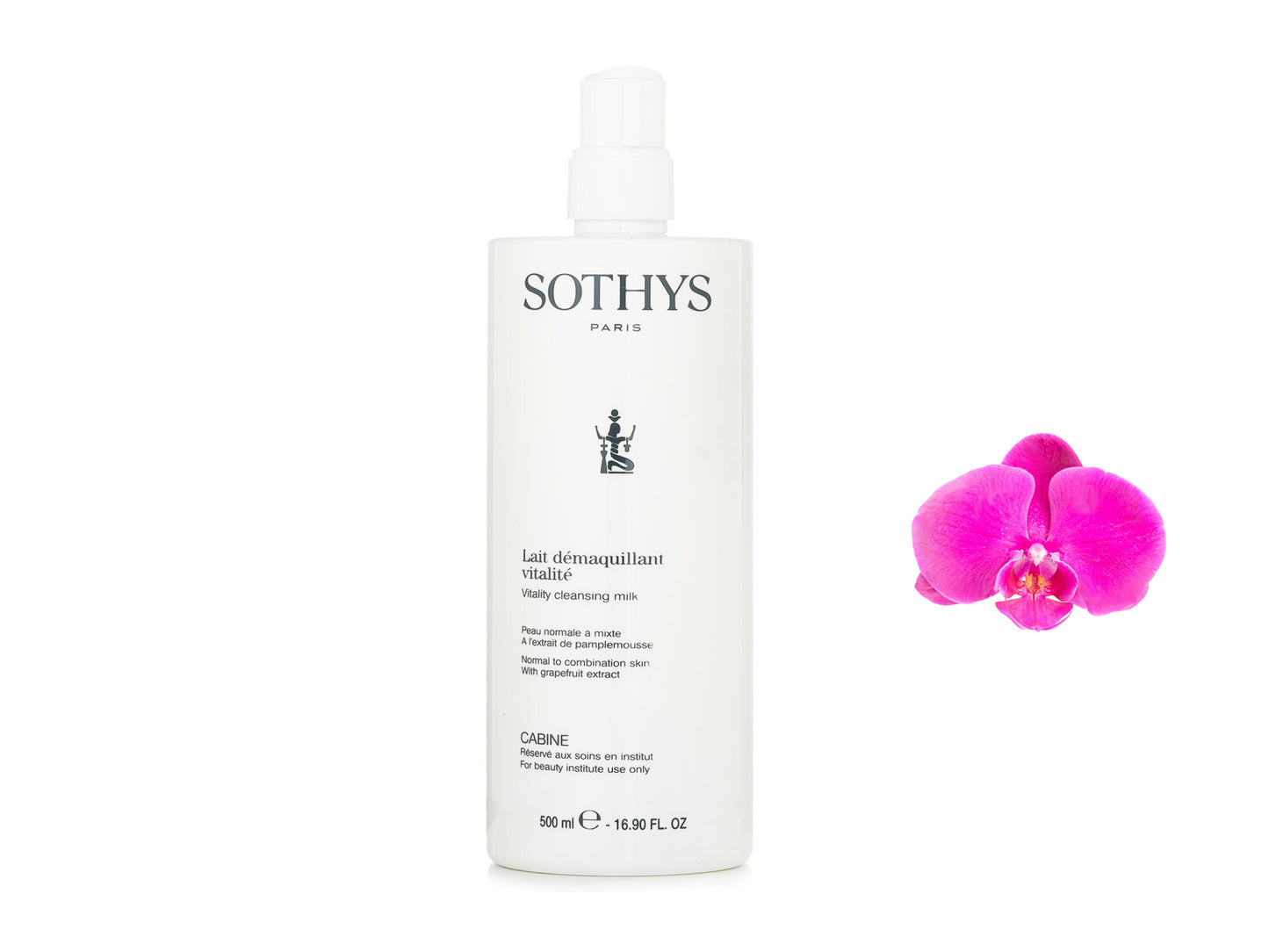 Sothys Vitality Cleansing Milk Normal Combination 500ml / 16.9oz Prof