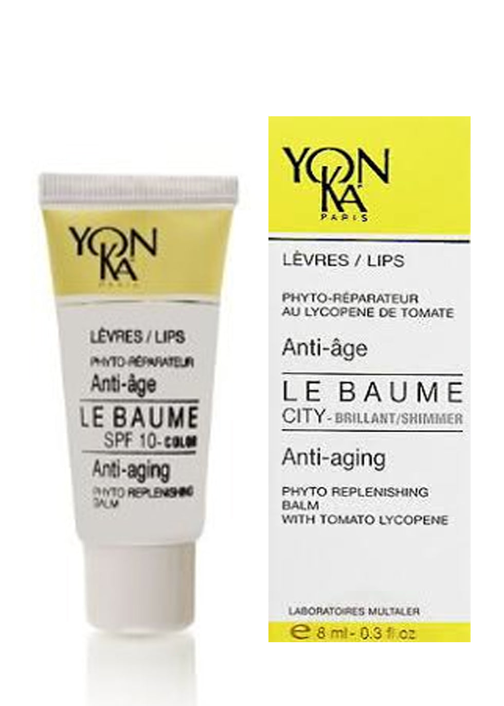 Yonka Le Baume Lip City Shimmer 0.3oz Fresh New