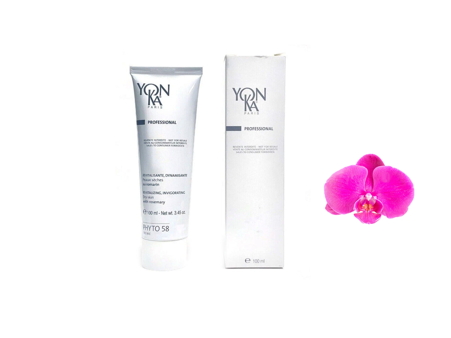 Yonka Phyto 58 PS Cream Dry Sensitive Skin 100ml Prof Fresh New