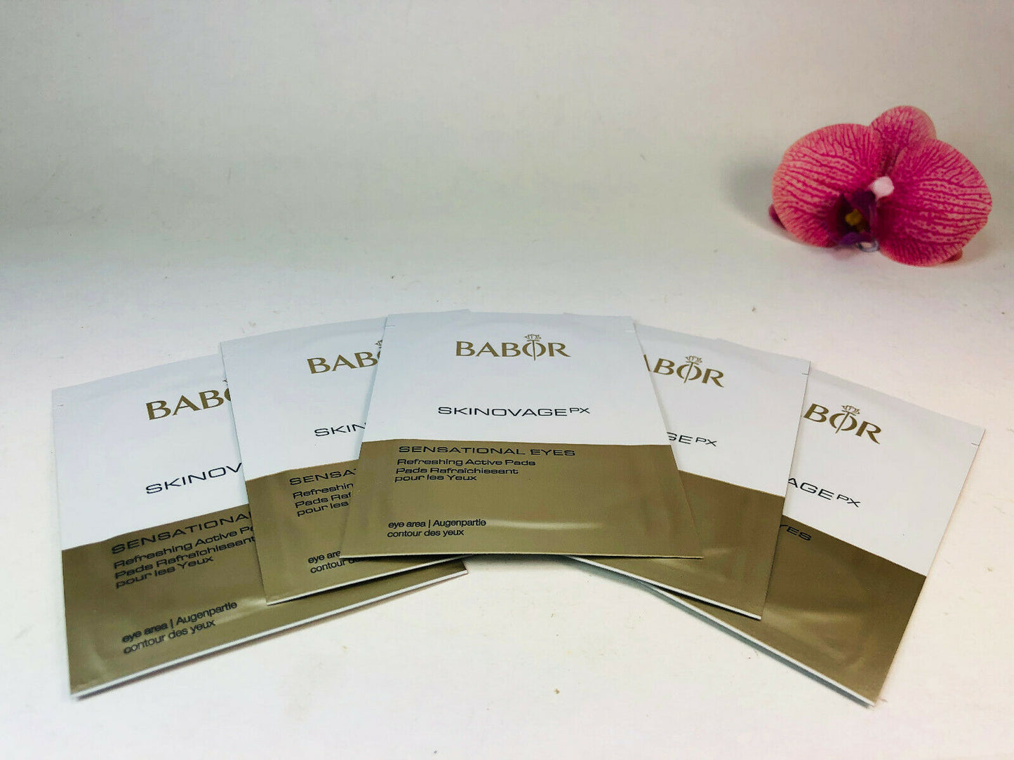 Babor Sensational Eyes Refreshing Active 5 Pads brand New