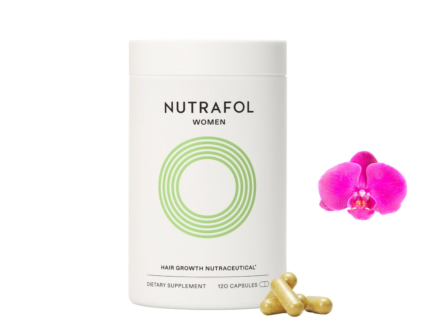 Nutrafol Women Hair Growth Nutraceuticals Dietary Supplement 120 Capsules