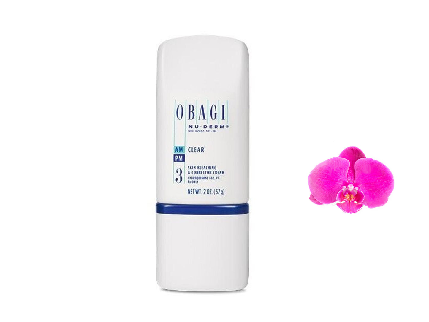 Obagi Clear Skin Bleaching & Corrector Cream NU-DERM with HQ 2oz / 57g
