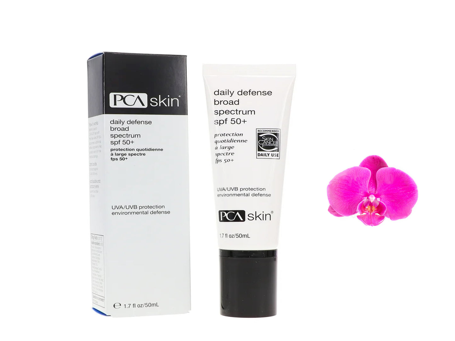 PCA Skin Daily Defense Broad Spectrum SPF 50+ 1.7oz / 50ml
