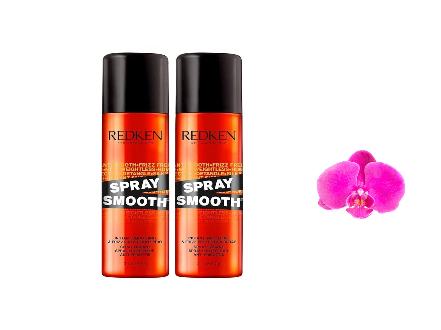 Redken Instant Smooth and Defrizzing Spray 60g / 2.1oz x 2 Sprays