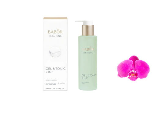 Babor Cleansing Gel + Tonic Oily Combination Skin 200ml / 6.8oz