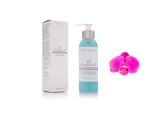 Cellex C Fresh Complexion Foaming Gel 180ml /6oz Brand New