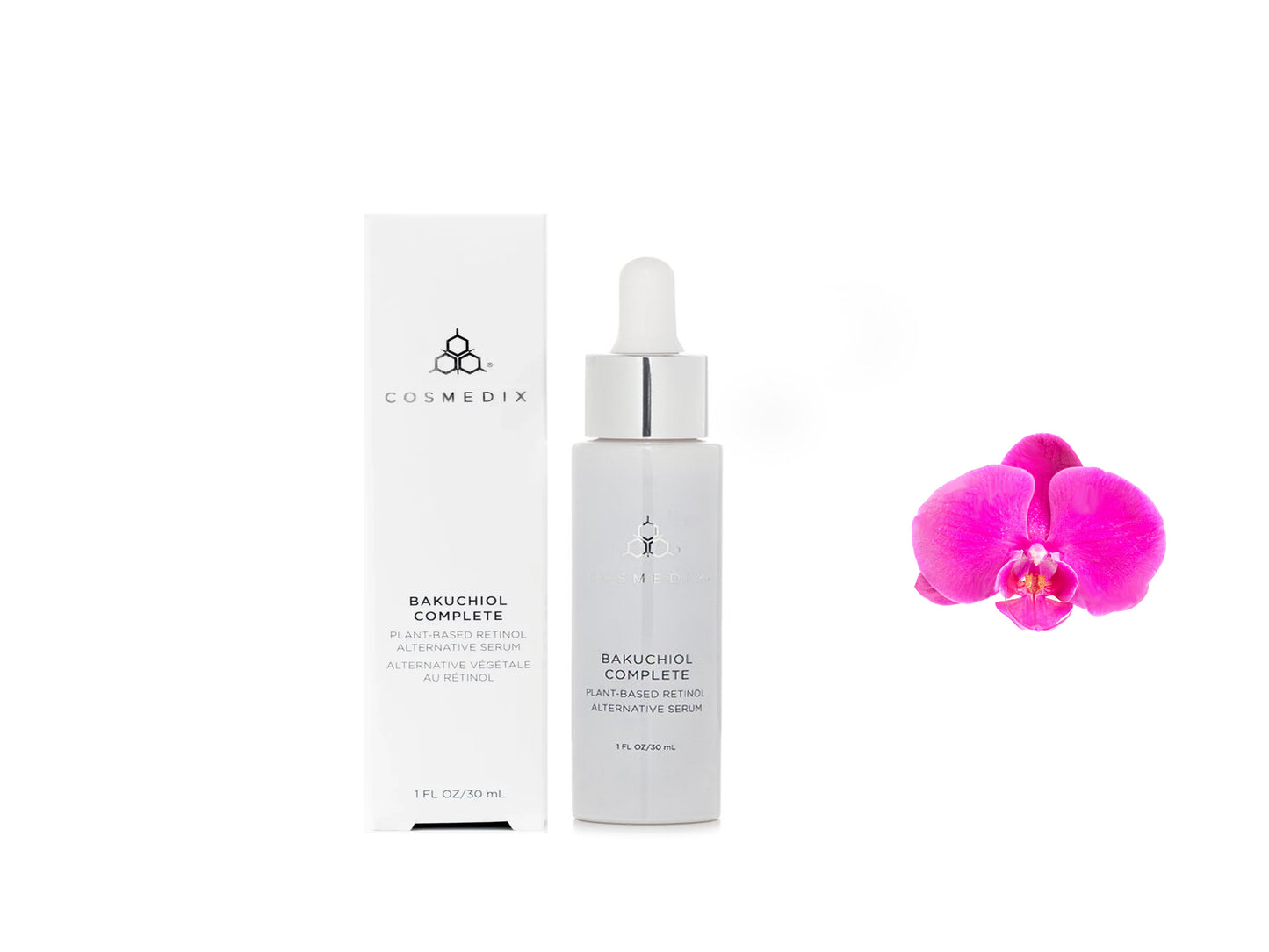 Cosmedix Bakuchiol Complete Plant-Based Retinol Alternative Serum 1oz / 30ml
