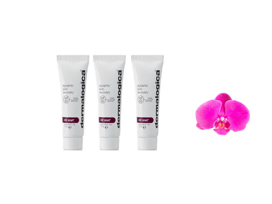Dermalogica Travel Size Dynamic Skin Recovery SPF50 7ml / 0.24oz x 3 Tubes