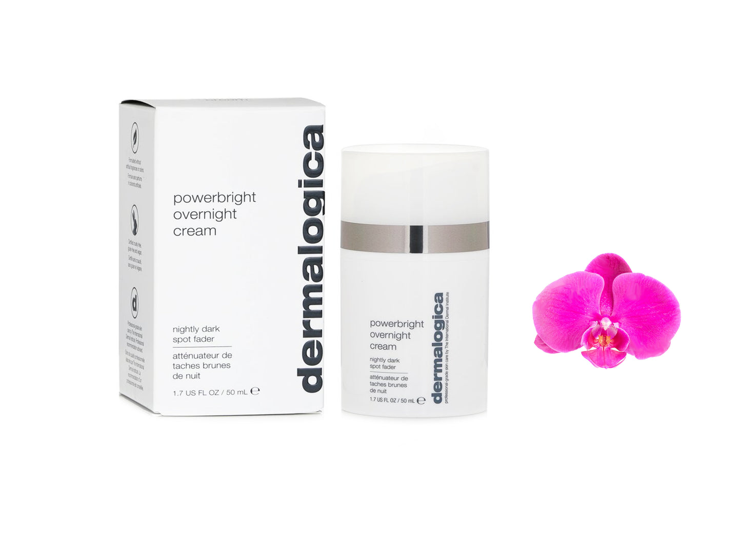 Dermalogica Powebright Overnight Cream Night dark spot fader 1.7oz / 50ml
