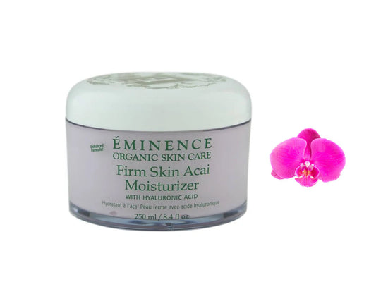 Eminence Firm Skin Acai Moisturizer Hyaluronic 250ml / 8.4oz Acid Age Def