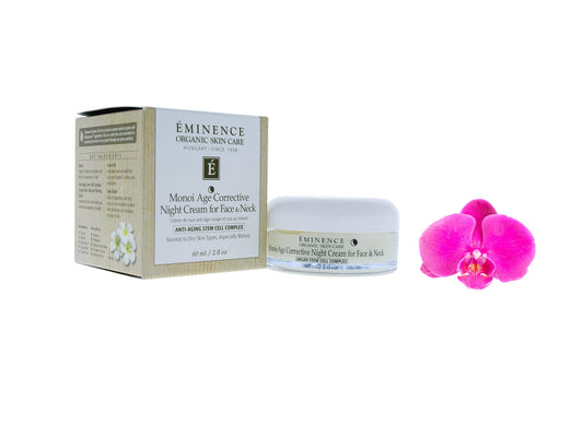 Eminence Monoi Age Corrective Night Cream For Face &amp; Neck 60ml / 2oz