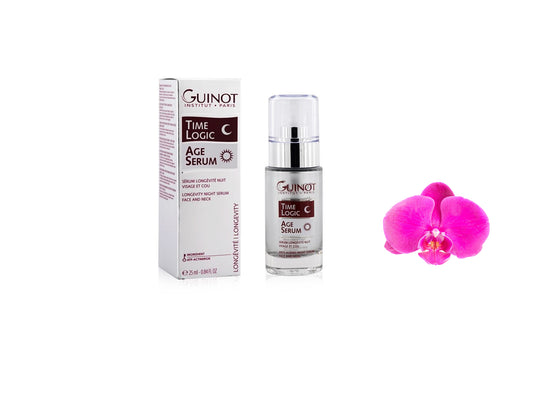 Guinot Time Logic Age Serum Face And Neck Care Atp 25ml / 0.84oz Actinergie