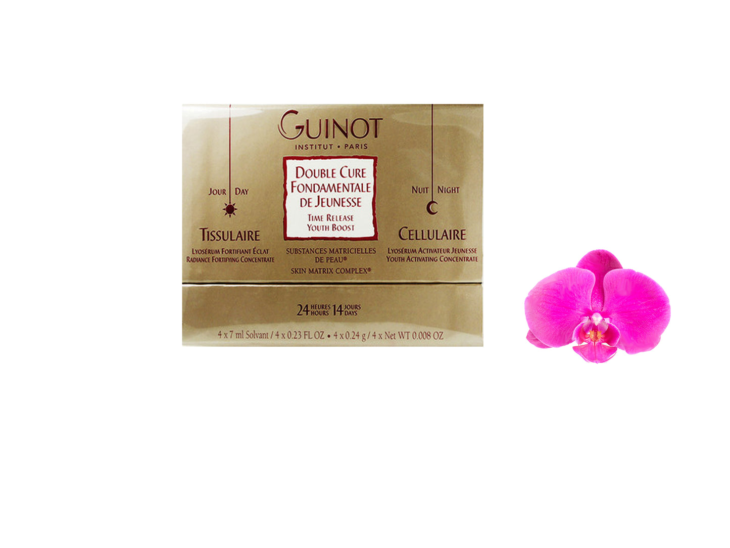 Guinot Time Release Youth Boost 4 X 7ml Each