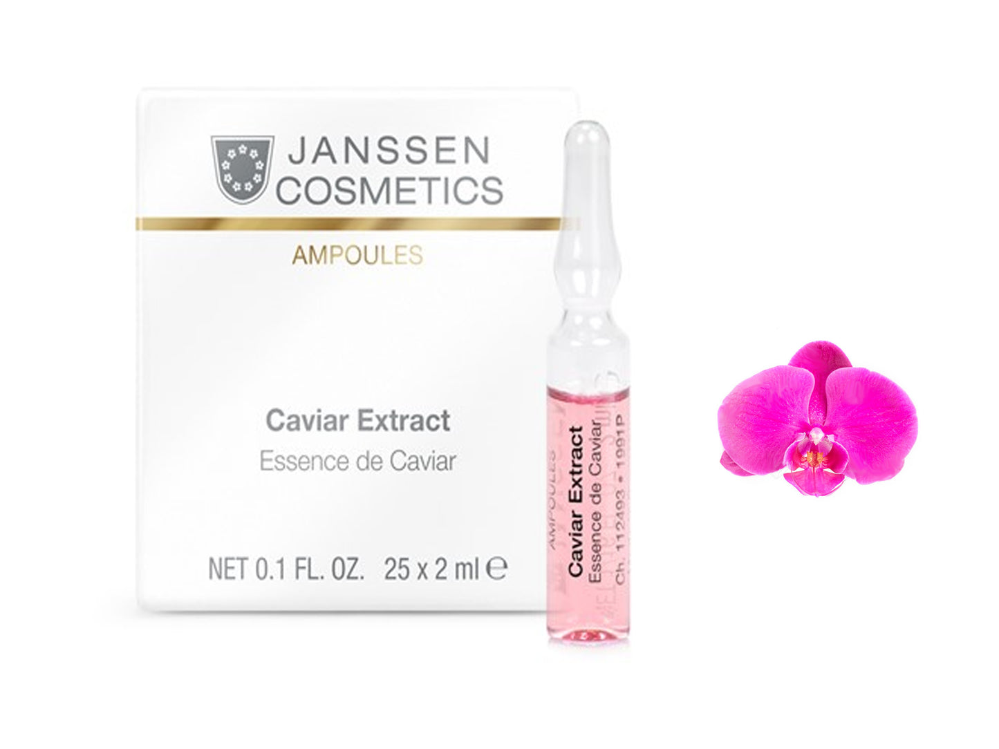 Janssen Caviar Extract - Essence de Caviar 25 Ampoules x 2ml each Brand New