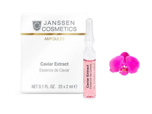Janssen Caviar Extract - Essence de Caviar 25 Ampoules x 2ml each Brand New