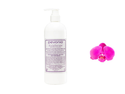 Pevonia BodyRenew Jasmine & Lavender Body Moisturizer 500ml / 17oz Prof Brand New