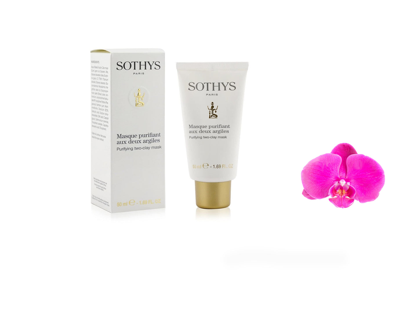 Sothys Purifying Two Clay Mask 50ml / 1.69oz  Brand New