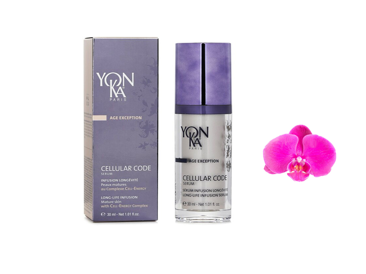 Yonka Cellular Code Long Life Infusion Serum 1.01oz / 30ml  Age Exception