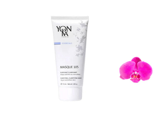 Yonka Masque 105 Clarifying Mask 3.5oz / 100ml Dry Sensitive Skin