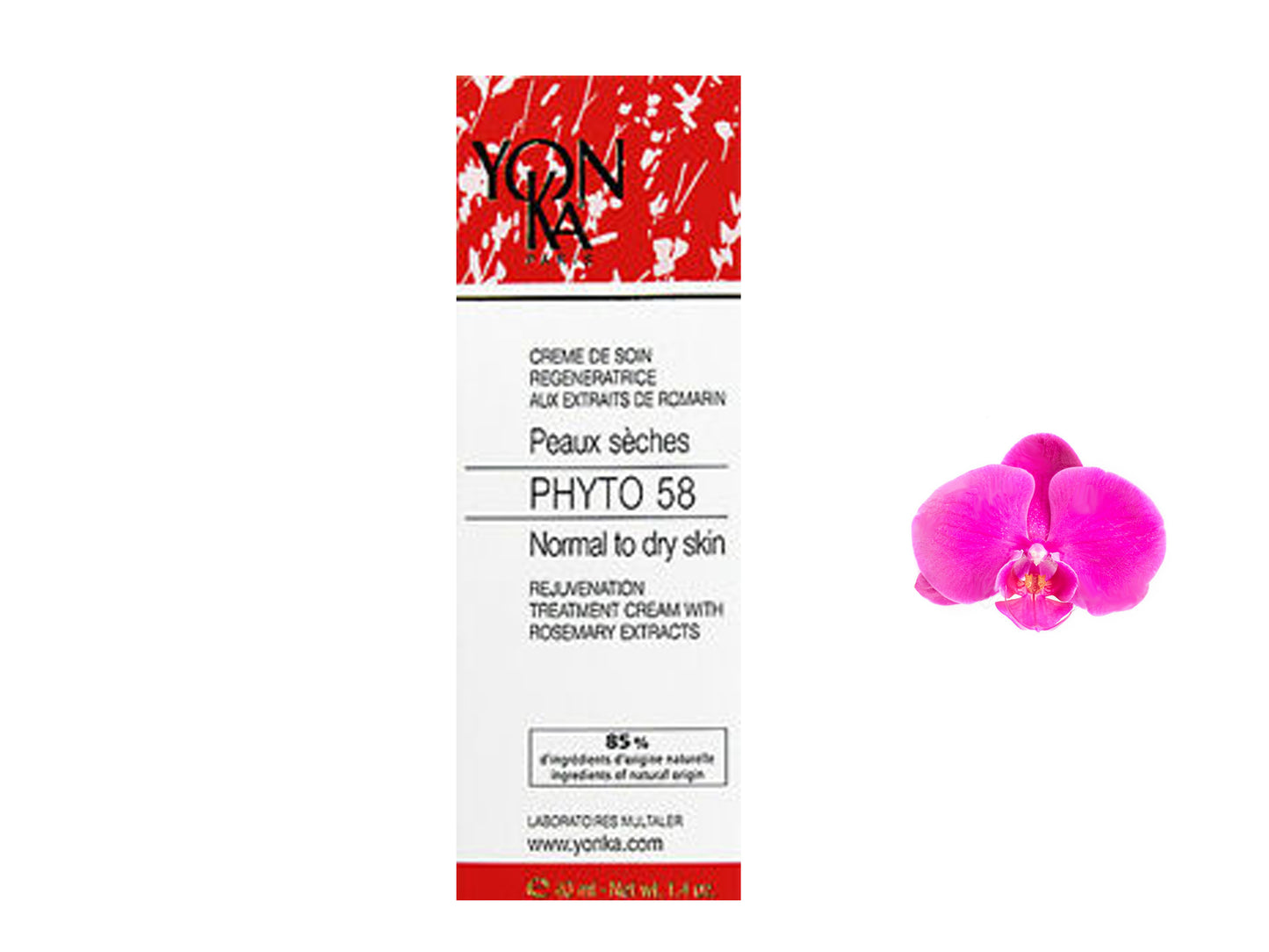 Yonka Phyto 58 PS Cream Dry Sensitive Skin 1.4oz