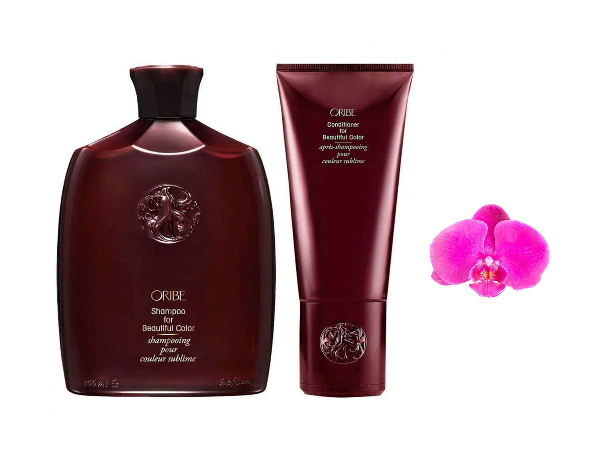Oribe Shampoo 8.5 oz & Conditioner 6.8 oz for Magnificent Volume