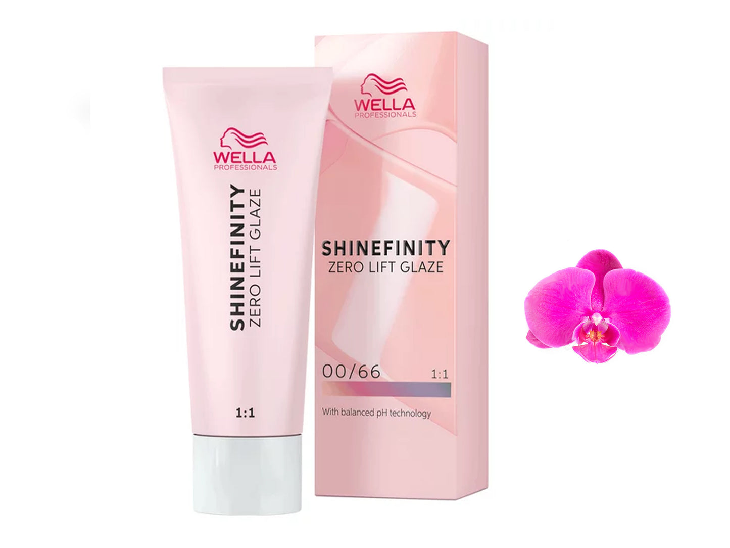 Wella shinefinity zero lift glaze demi permanent  57g / 2oz & activator 60ml / 2oz
