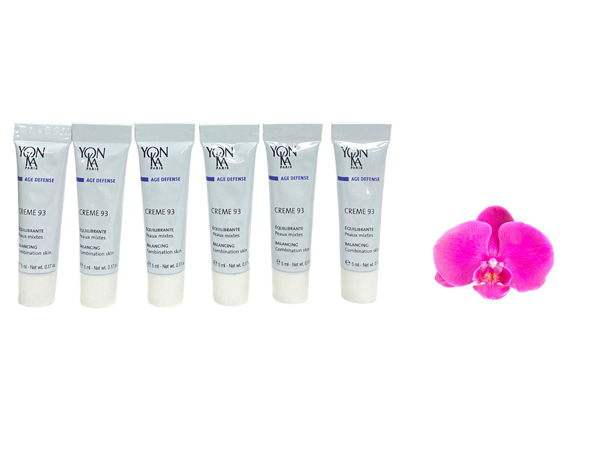 Yonka Creme 93 6 Tubes x 5ml / 0.17oz  